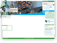 Tablet Screenshot of myalumni.polytechniquebruxelles.be